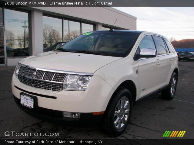 2008 Lincoln MKX AWD in Creme Brulee Metallic