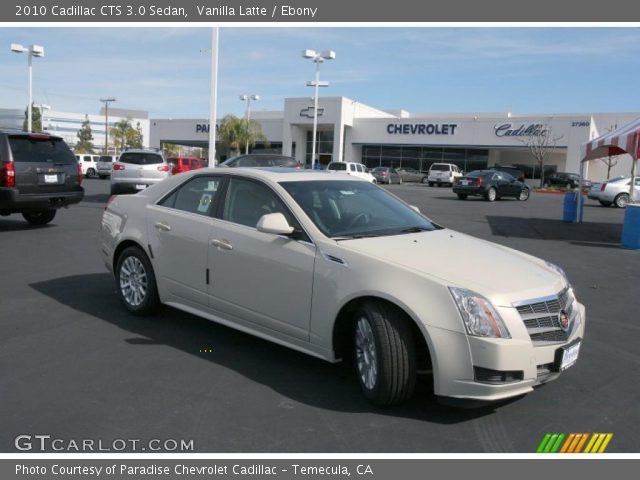 2010 Cadillac CTS 3.0 Sedan in Vanilla Latte