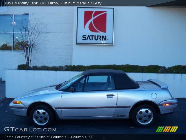 1991 Mercury Capri XR2 Turbo in Platinum Metallic