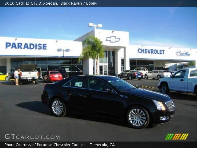 2010 Cadillac CTS 3.6 Sedan in Black Raven