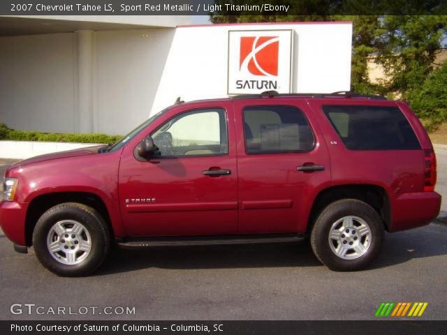 2007 Chevrolet Tahoe LS in Sport Red Metallic