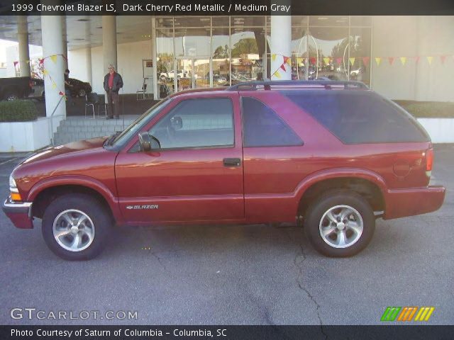1999 Chevrolet Blazer LS in Dark Cherry Red Metallic
