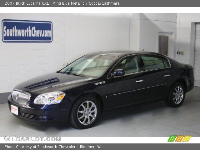 2007 Buick Lucerne CXL in Ming Blue Metallic