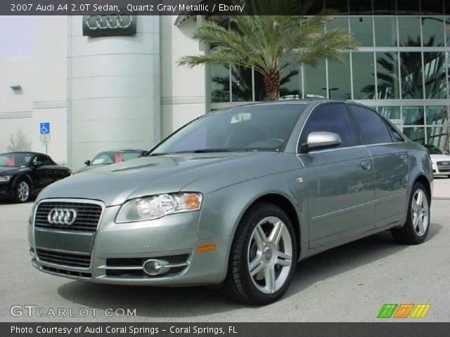 2007 Audi A4 2.0T Sedan in Quartz Gray Metallic