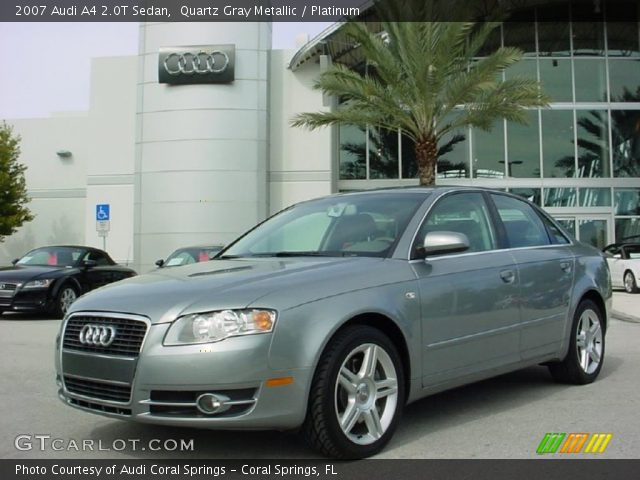 2007 Audi A4 2.0T Sedan in Quartz Gray Metallic