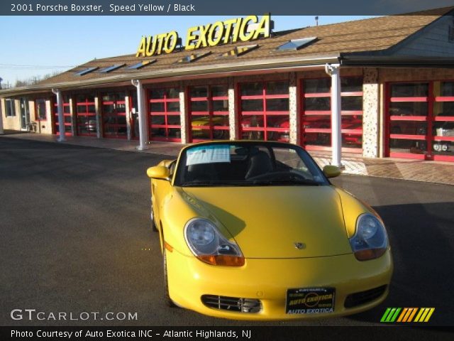 2001 Porsche Boxster  in Speed Yellow