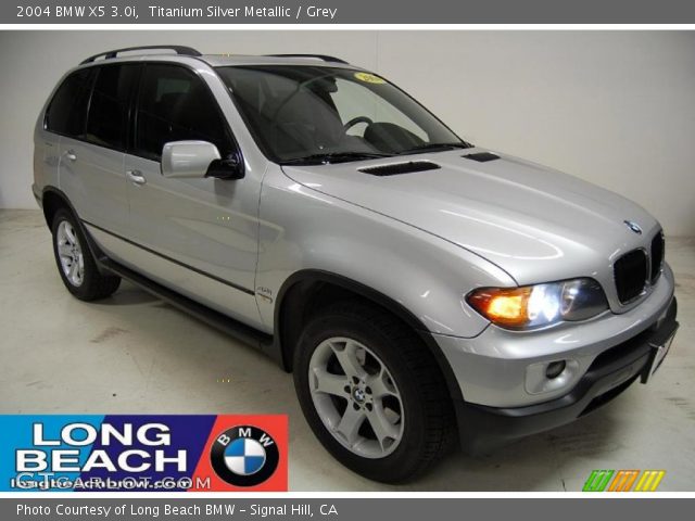 2004 BMW X5 3.0i in Titanium Silver Metallic