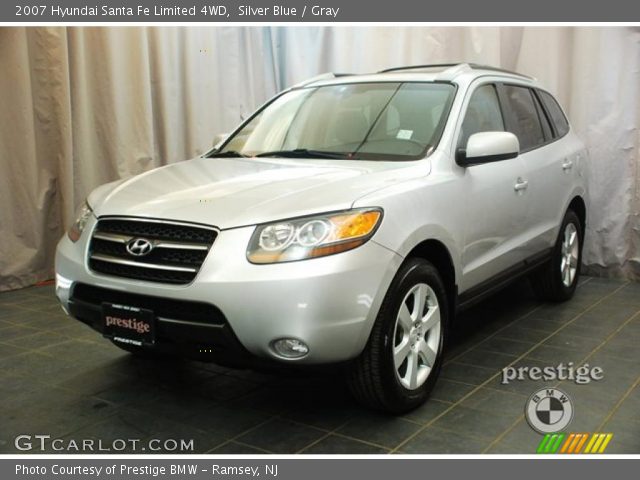 2007 Hyundai Santa Fe Limited 4WD in Silver Blue