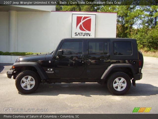 2007 Jeep Wrangler Unlimited X 4x4 in Black