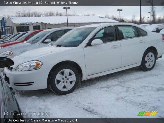 2010 Chevrolet Impala LS in Summit White