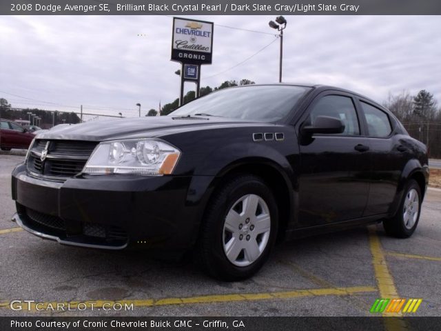 2008 Dodge Avenger SE in Brilliant Black Crystal Pearl
