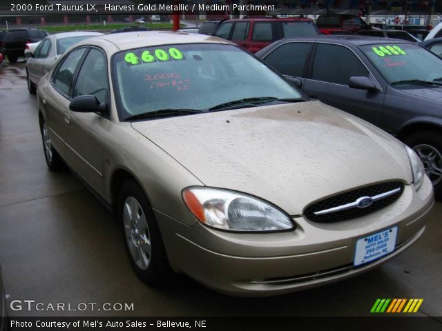 2000 Ford Taurus LX in Harvest Gold Metallic