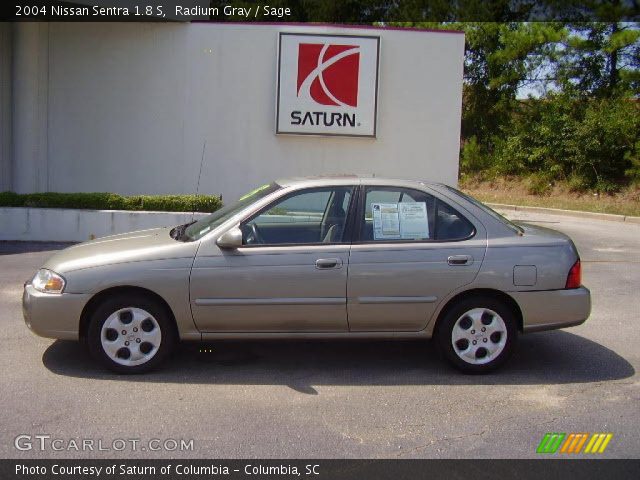 2004 Nissan Sentra 1.8 S in Radium Gray