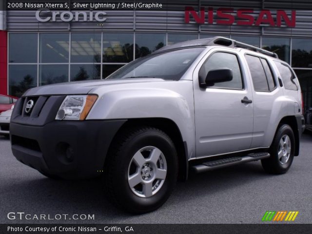 2008 Nissan Xterra S in Silver Lightning