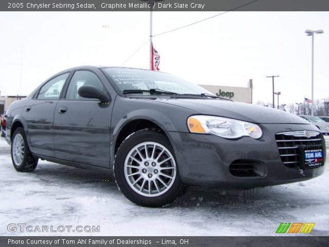 2005 Chrysler Sebring Sedan in Graphite Metallic