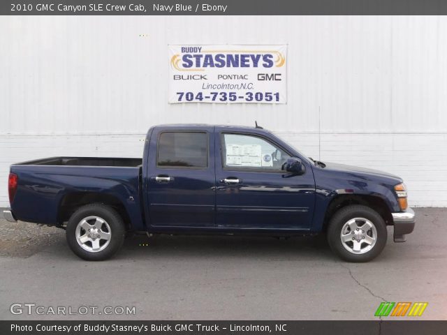 2010 GMC Canyon SLE Crew Cab in Navy Blue