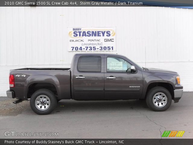 2010 GMC Sierra 1500 SL Crew Cab 4x4 in Storm Gray Metallic