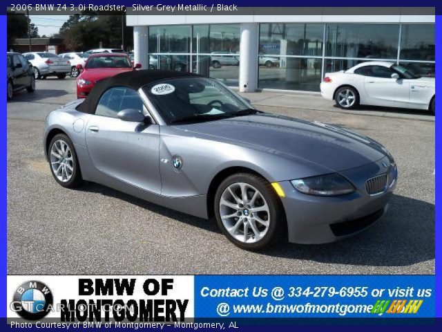 2006 BMW Z4 3.0i Roadster in Silver Grey Metallic