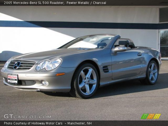 2005 Mercedes-Benz SL 500 Roadster in Pewter Metallic