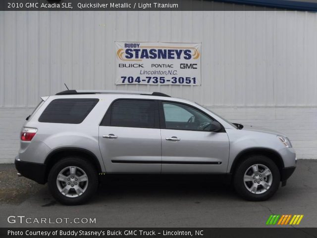 2010 GMC Acadia SLE in Quicksilver Metallic