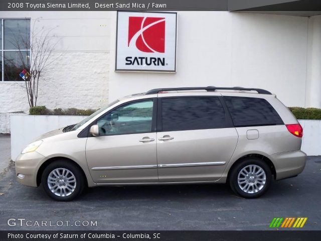 2008 Toyota Sienna Limited in Desert Sand Mica