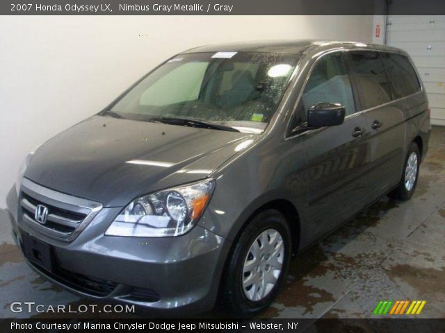 2007 Honda Odyssey LX in Nimbus Gray Metallic