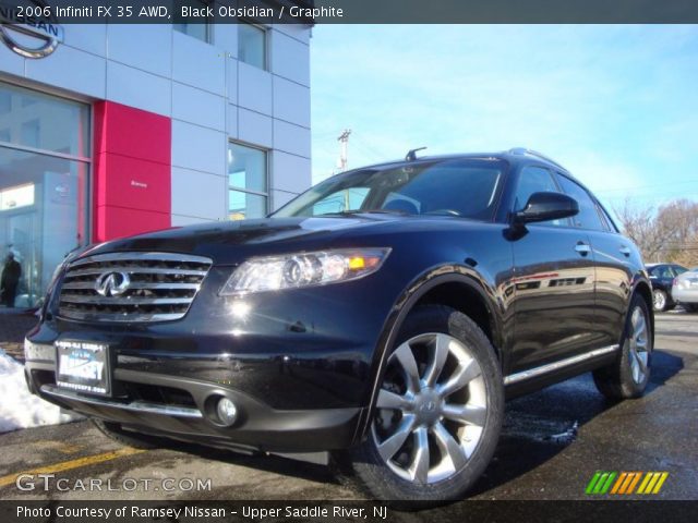 2006 Infiniti FX 35 AWD in Black Obsidian