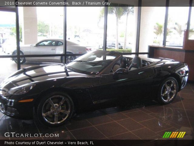 2010 Chevrolet Corvette Convertible in Black