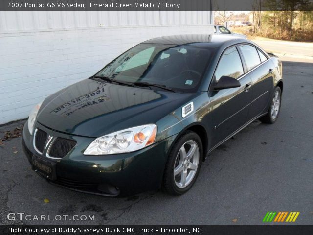 2007 Pontiac G6 V6 Sedan in Emerald Green Metallic