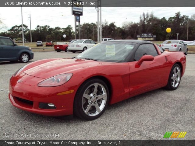 2008 Chevrolet Corvette Coupe in Victory Red