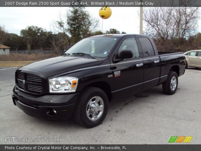 2007 Dodge Ram 2500 Sport Quad Cab 4x4 in Brilliant Black