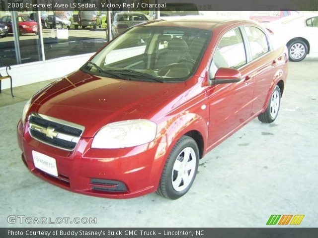 2008 Chevrolet Aveo LS Sedan in Victory Red