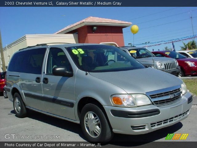 2003 Chevrolet Venture LS in Galaxy Silver Metallic