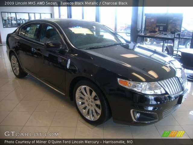 2009 Lincoln MKS AWD Sedan in Tuxedo Black Metallic