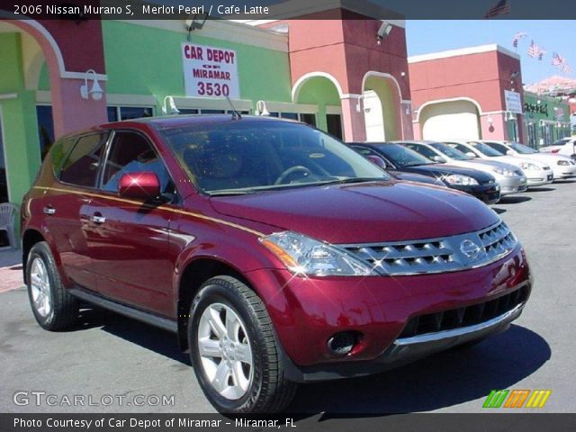 2006 Nissan Murano S in Merlot Pearl