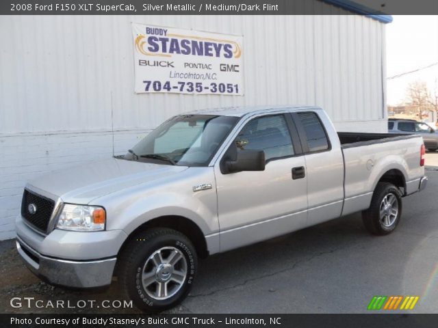 2008 Ford F150 XLT SuperCab in Silver Metallic