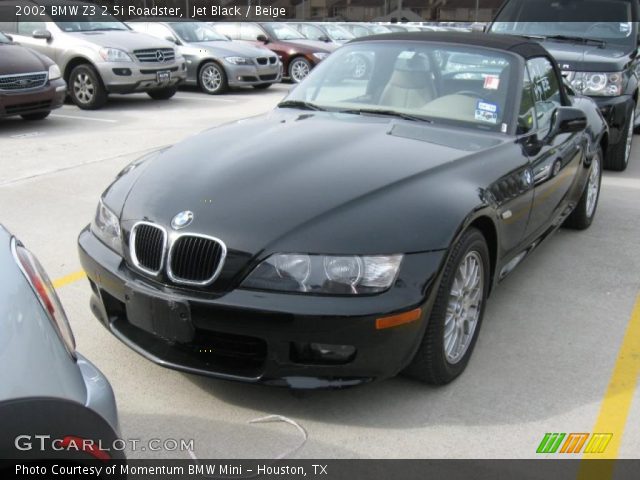 2002 BMW Z3 2.5i Roadster in Jet Black