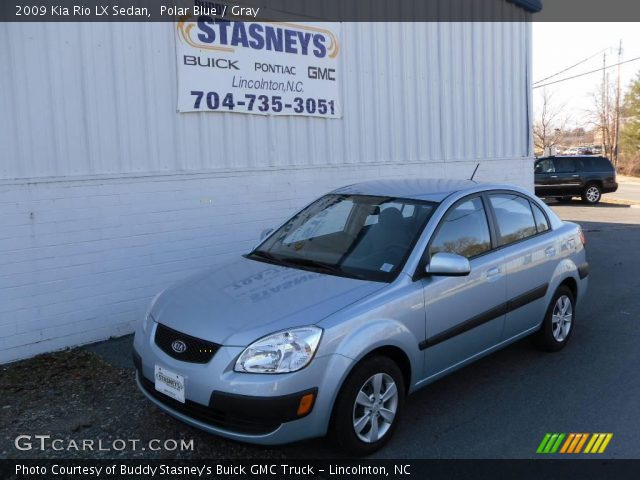 2009 Kia Rio LX Sedan in Polar Blue