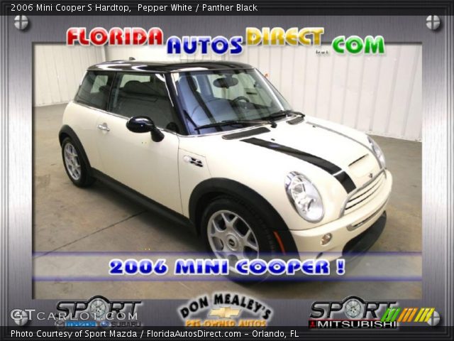 2006 Mini Cooper S Hardtop in Pepper White
