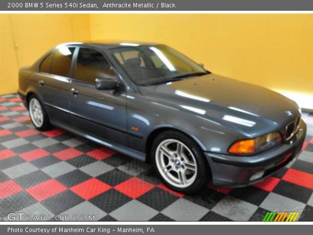 2000 BMW 5 Series 540i Sedan in Anthracite Metallic