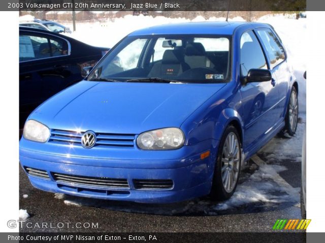 2003 Volkswagen GTI 20th Anniversary in Jazz Blue