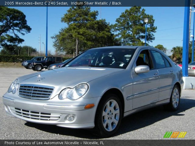 2005 Mercedes-Benz C 240 Sedan in Iridium Silver Metallic