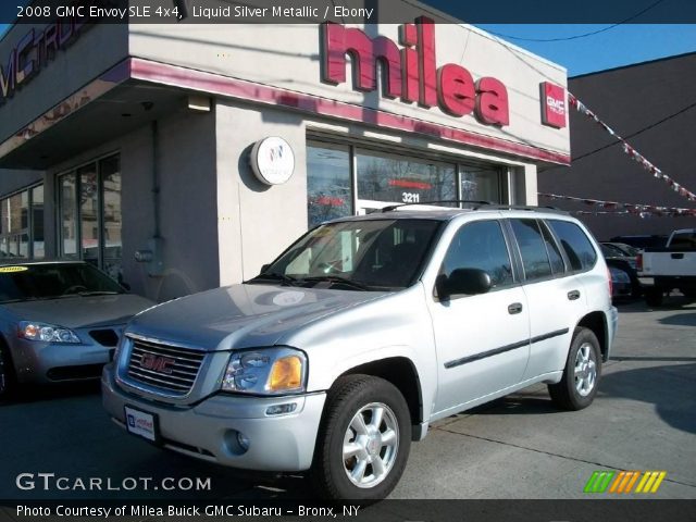 2008 GMC Envoy SLE 4x4 in Liquid Silver Metallic