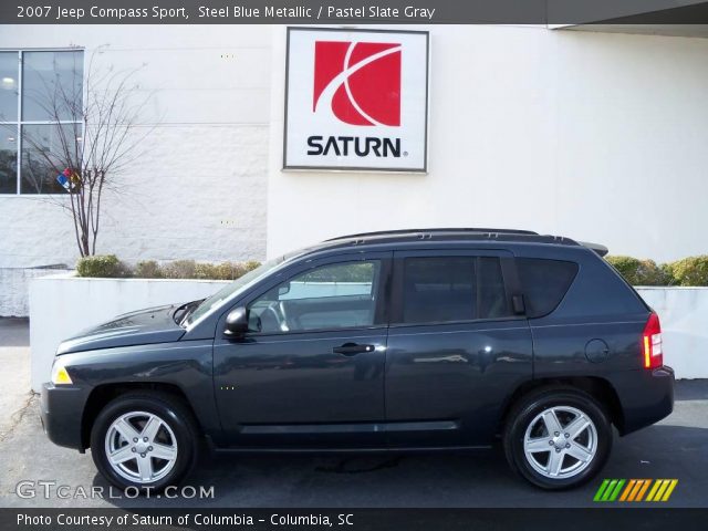 2007 Jeep Compass Sport in Steel Blue Metallic