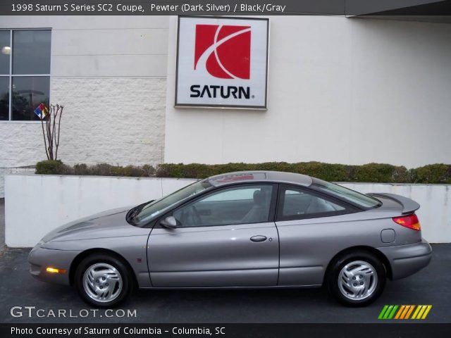 1998 Saturn S Series SC2 Coupe in Pewter (Dark Silver)