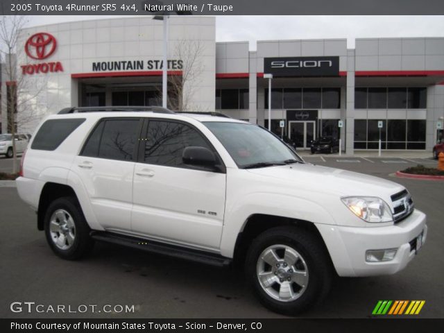 2005 Toyota 4Runner SR5 4x4 in Natural White