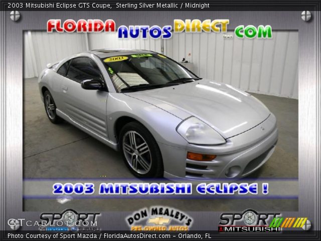 2003 Mitsubishi Eclipse GTS Coupe in Sterling Silver Metallic