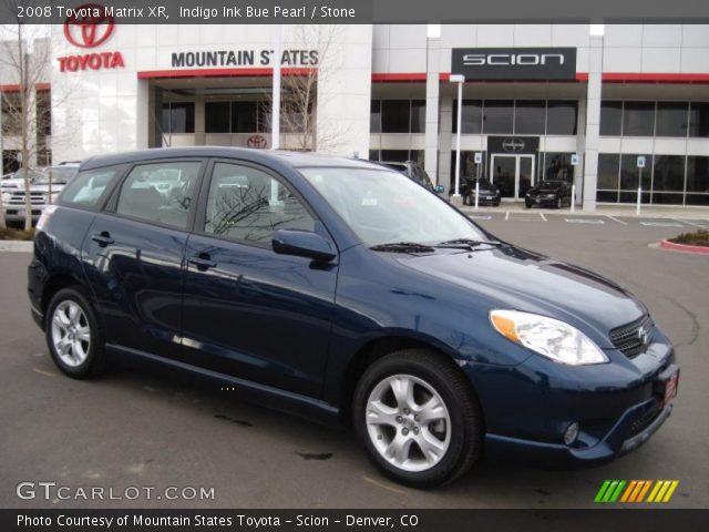 2008 Toyota Matrix XR in Indigo Ink Bue Pearl