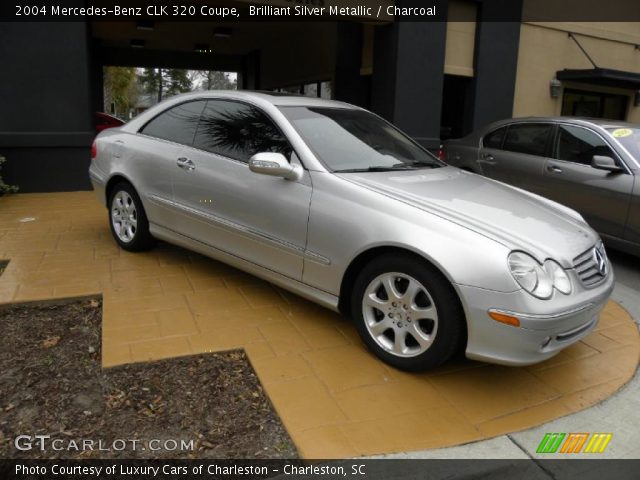 2004 Mercedes-Benz CLK 320 Coupe in Brilliant Silver Metallic