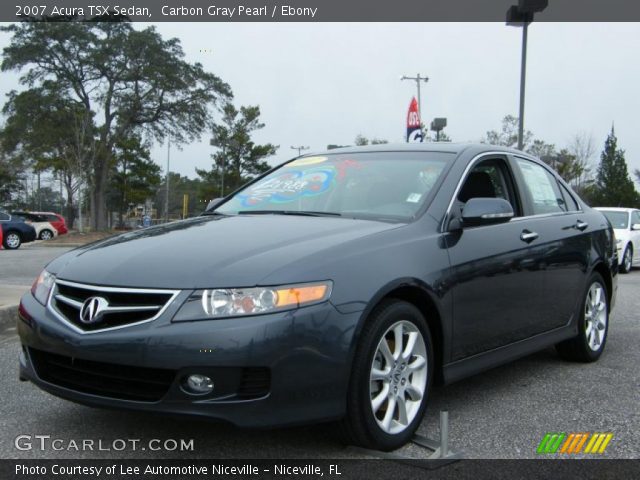 2007 Acura TSX Sedan in Carbon Gray Pearl